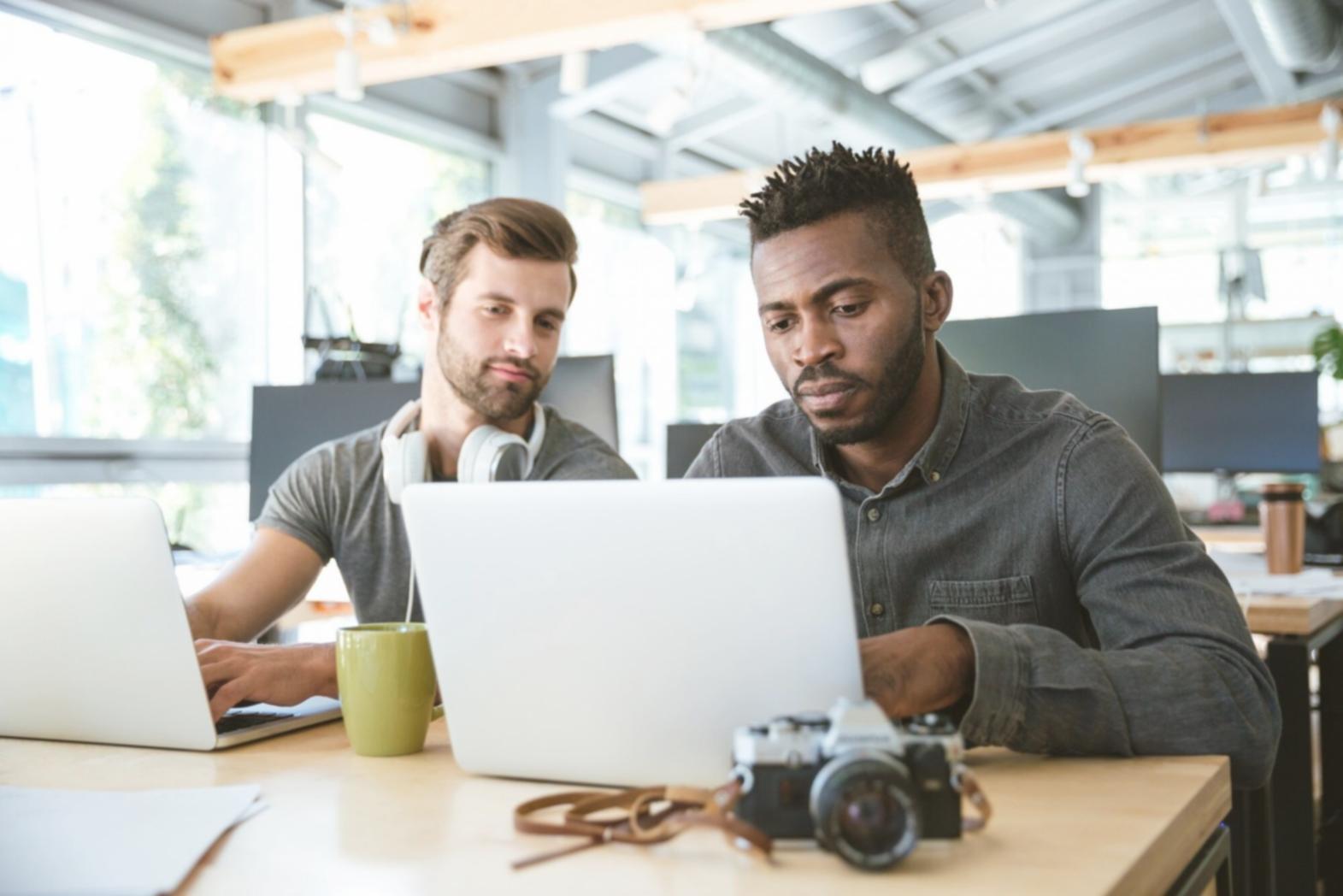 Financial planning workspace with budget analysis documents